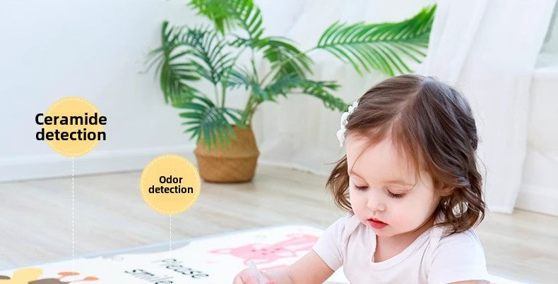 [Baby Protective Care] Extra Thick and Cool-Proof! Children's Foldable Crawling Mat, Odorless Ultra-Soft Foam Floor Mat, Protects Baby's Crawling Time