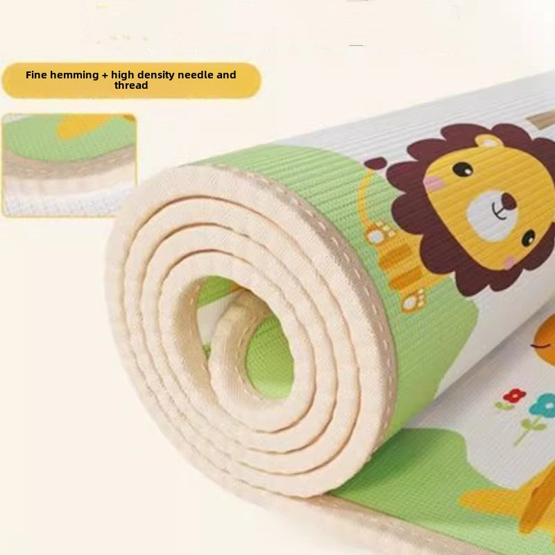 [Baby Protective Care] Extra Thick and Cool-Proof! Children's Foldable Crawling Mat, Odorless Ultra-Soft Foam Floor Mat, Protects Baby's Crawling Time